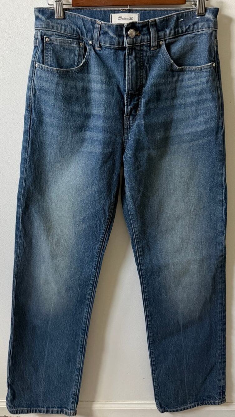 Madewell the longline straight jean women's size 28